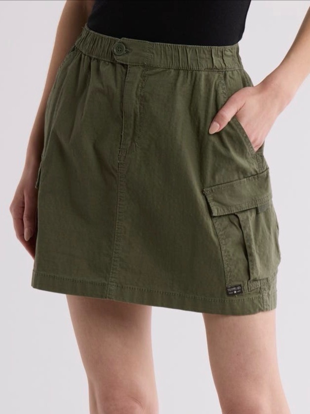 Supplies by Unionbay Army Green Cargo
Mini Skirt